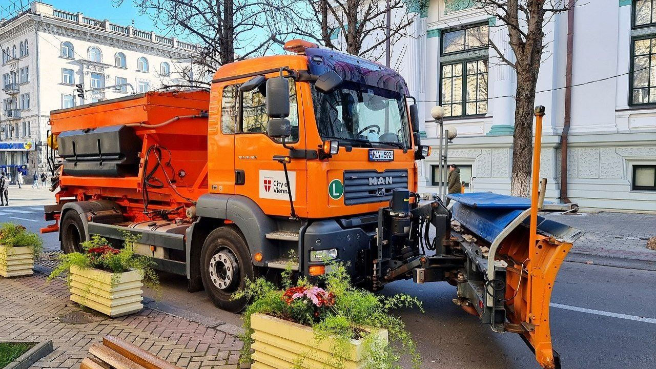 В Кишиневе готовятся к борьбе со снегом в связи с метеопрогнозами.
