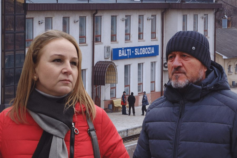 Lucrătorii feroviari din Bălți cer salarii: Statul nu ne ascultă.