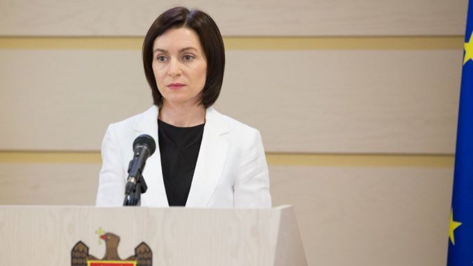 Премьер-министр Республики Молдова Майя Санду. 