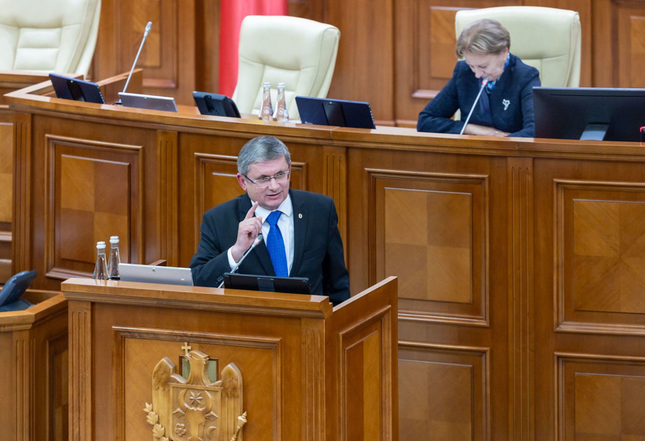 Igor Grosu, ales în funcția de președinte al Parlamentului.