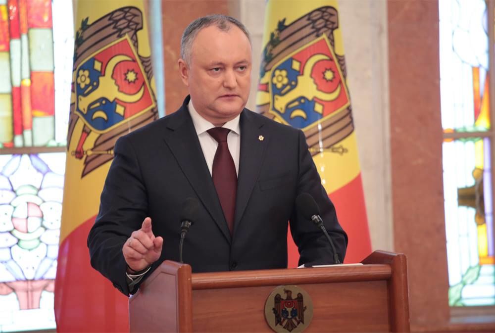 Президент Республики Молдова Игорь Додон.