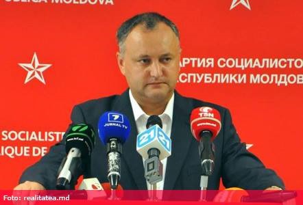 Viitorul președinte al Republicii Moldova, Igor Dodon. Foto: realitatea.md