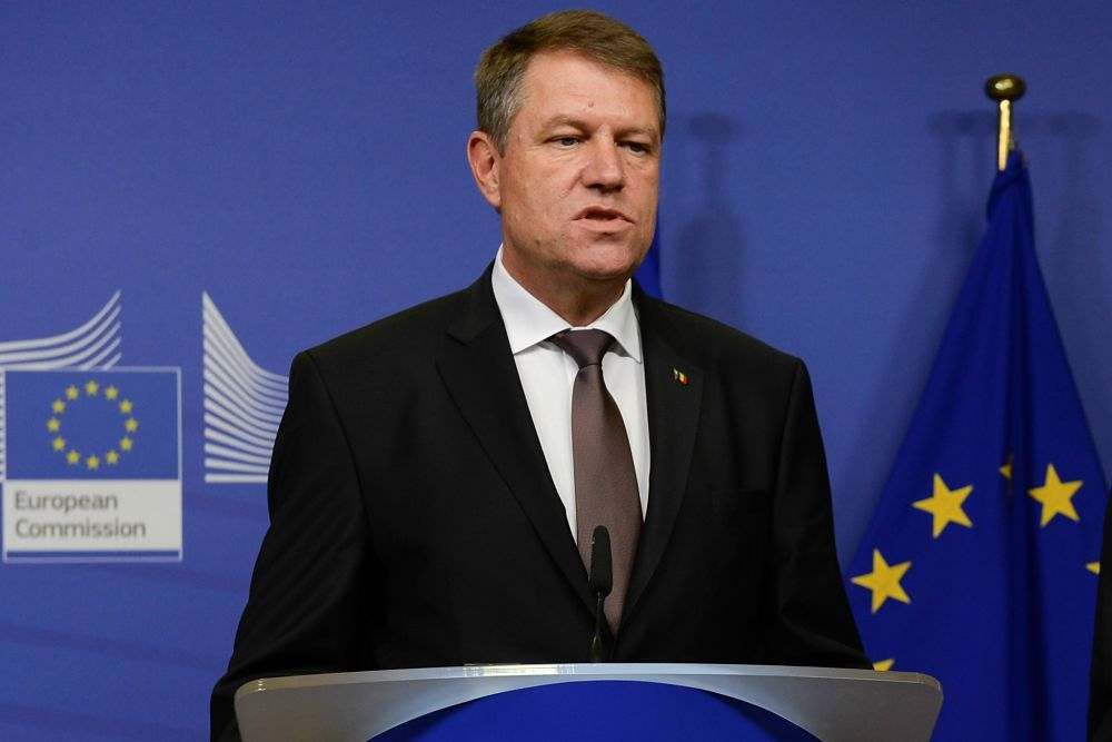 Oreşedintelui României, Klaus Iohannis. Foto: caplimpede.ro