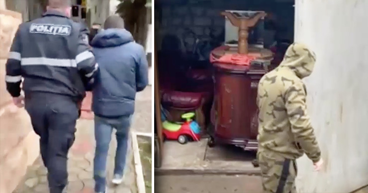 Столичная полиция задержала 3 парней, пытавшихся продать украденные вещи. Фото: Point.md.