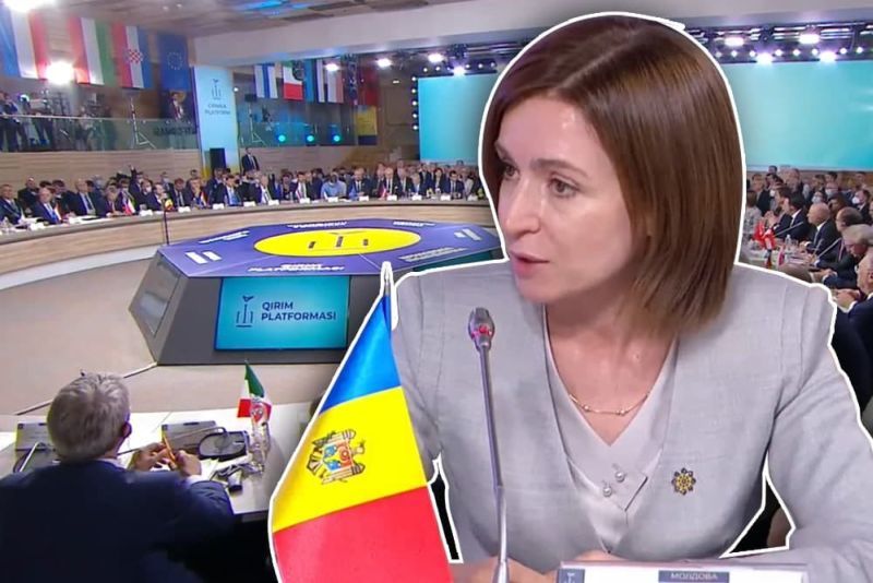 Президент Майя Санду о Приднестровье на Крымской платформе: Нас не для этого приглашали. Фото: fondsk.ru