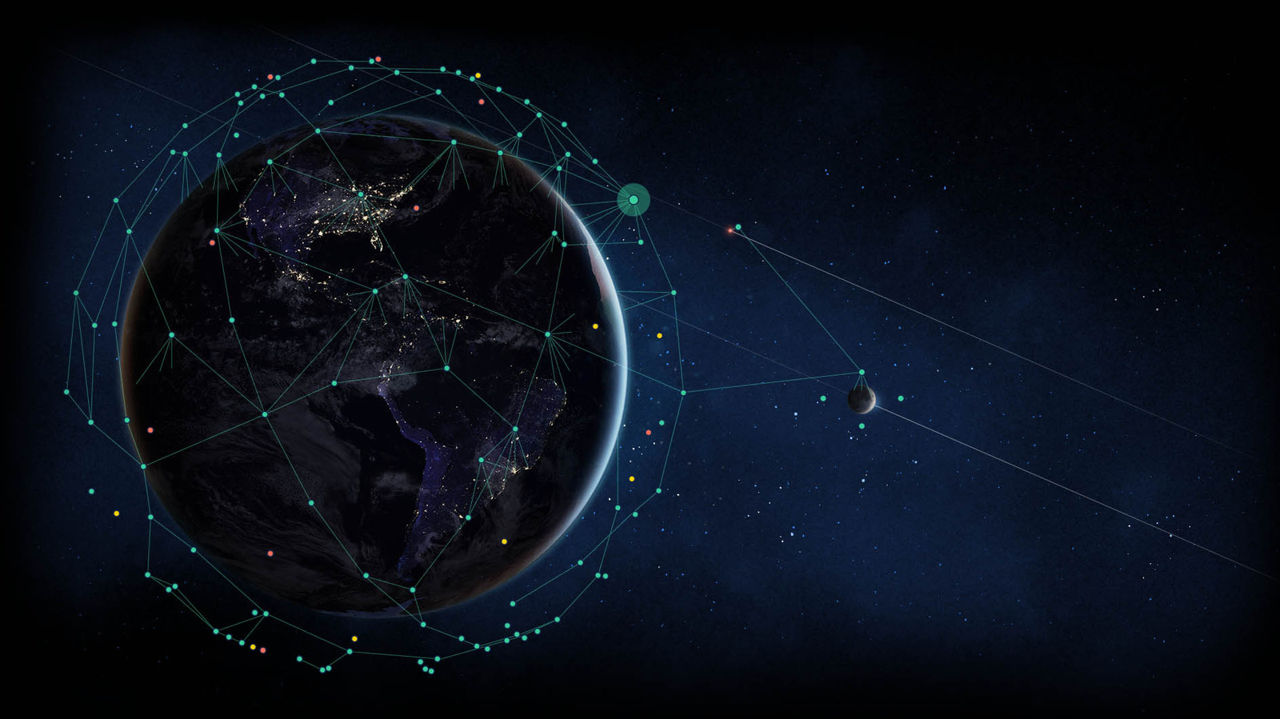Aalyria использовалась в нескольких проектах аэрокосмических сетей для Google.