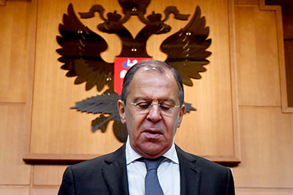 Министр иностранных дел России Сергей Лавров.