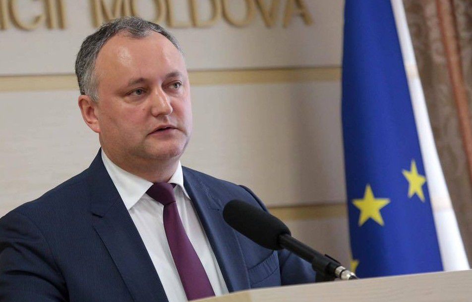 Președintele ales, Igor Dodon.