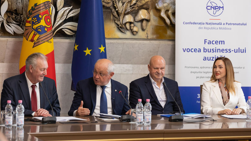 Confederația Națională a Patronatelor din Moldova are un nou președinte.