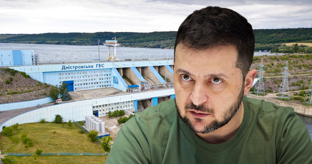Зеленский об обстреле двух ГЭС: Под угрозой не только Украина, но и Молдова. Коллаж: Point.md