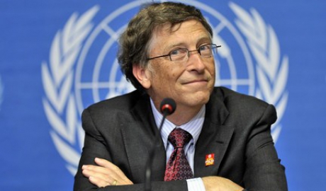 Miliardarul Bill Gates îşi propune să schimbe lumea, continuând să-şi folosească uriaşa avere pentru acţiuni caritabile.