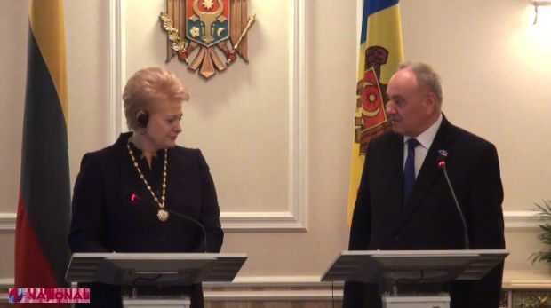 „Astăzi, Fondul Monetar Internaţional a recunoscut Lituania drept „stat dezvoltat”.