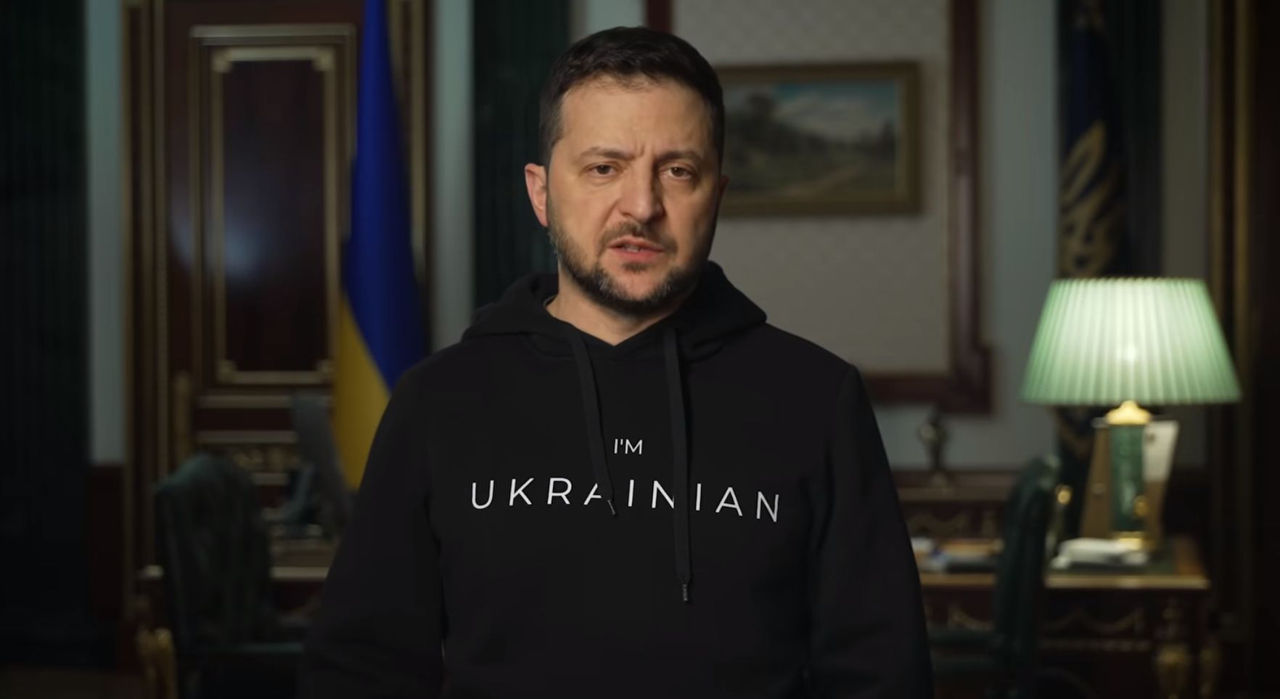 Зеленский: Удары по Украине не изменят расстановку сил.