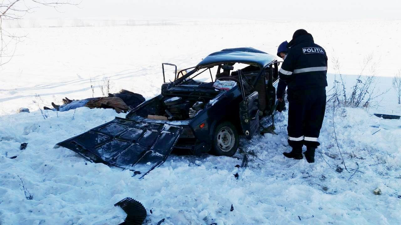 Poșta Moldovei, despre starea maşinii în care au murit 4 angajați. Foto: dse.md