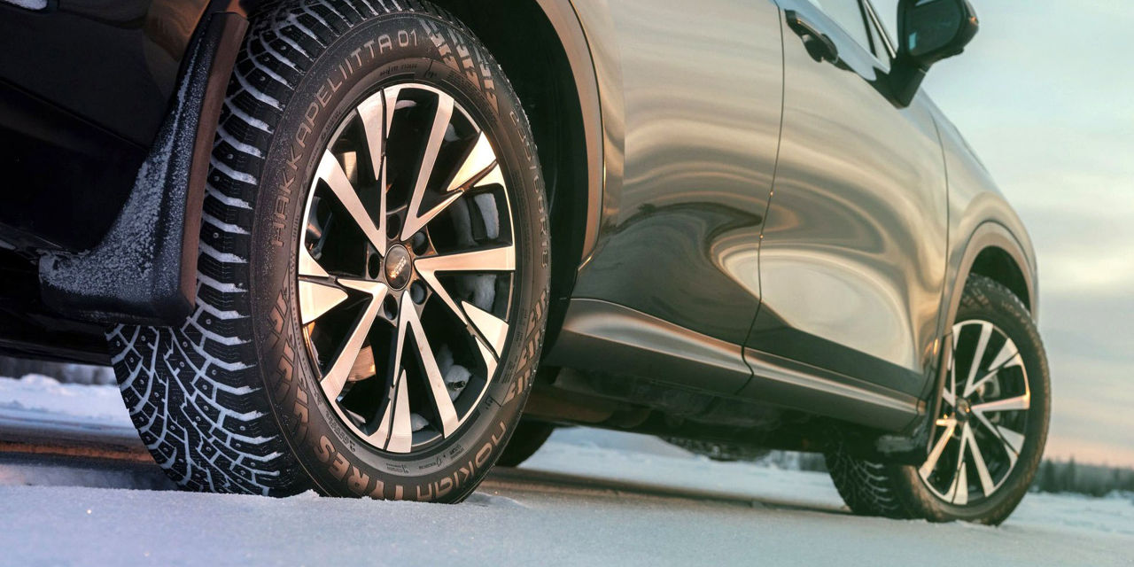Финская Nokian выпустит шины с выдвижными шипами — на них можно ездить круглый год.
