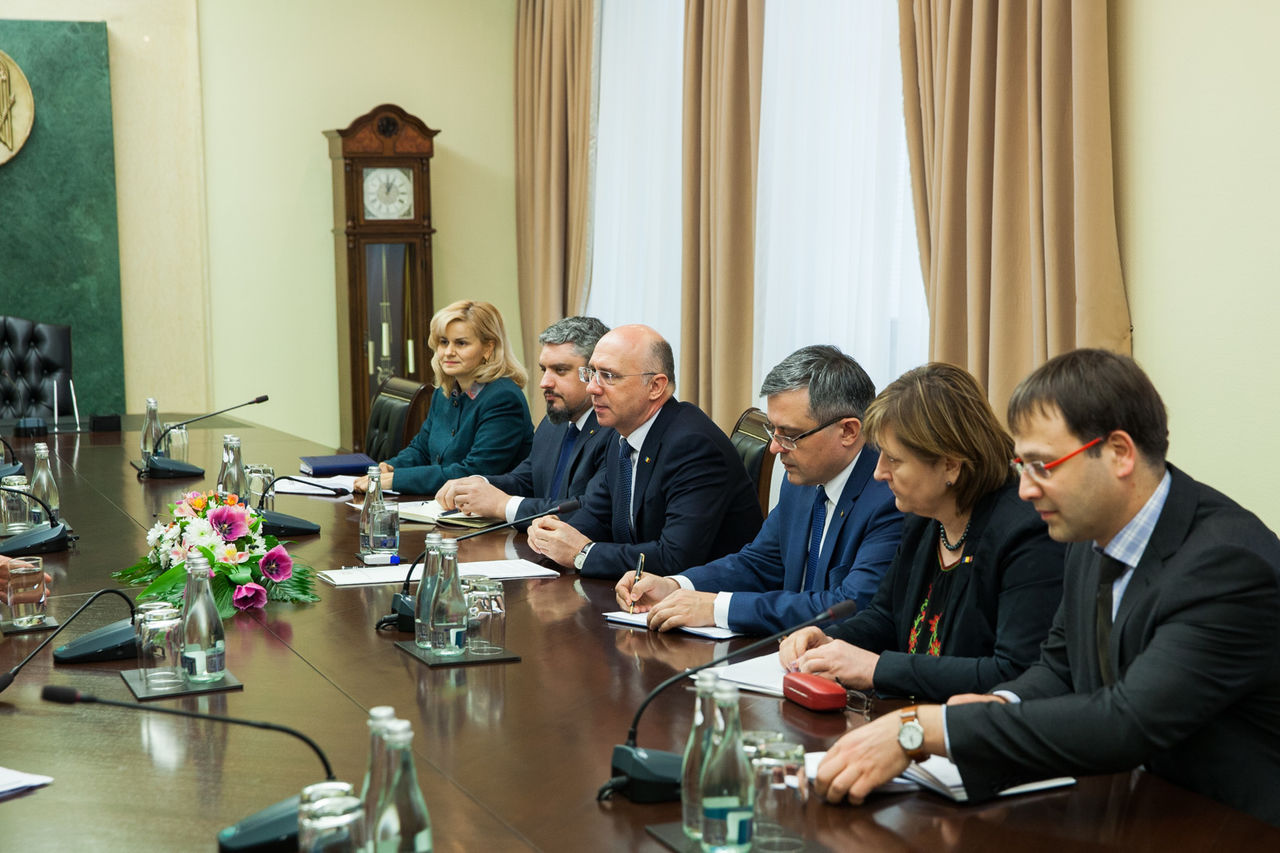 Premierul Pavel Filip a avut o întrevedere cu echipa Misiunii ECFIN din cadrul Comisiei Europene.