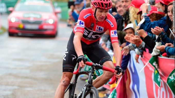 Renumitul ciclist Chris Froome a picat testul de dopaj.
