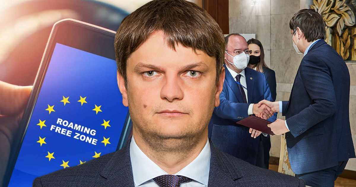 Спыну перечислил достижения в области коммуникаций в 2022 году: роуминг, цифровое ТВ. Коллаж: Point.md