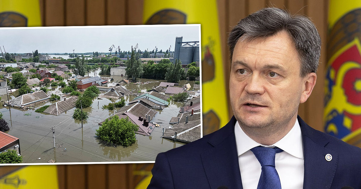 Речан: Бригада ГИЧС готовится отправиться в Новую Каховку. Коллаж: Point.md