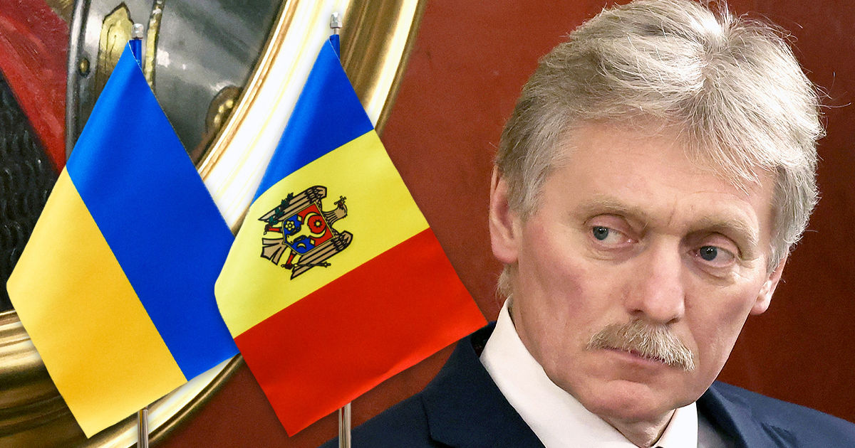Песков: Молдова и Украина могут дестабилизировать ЕС. Коллаж: Point.md