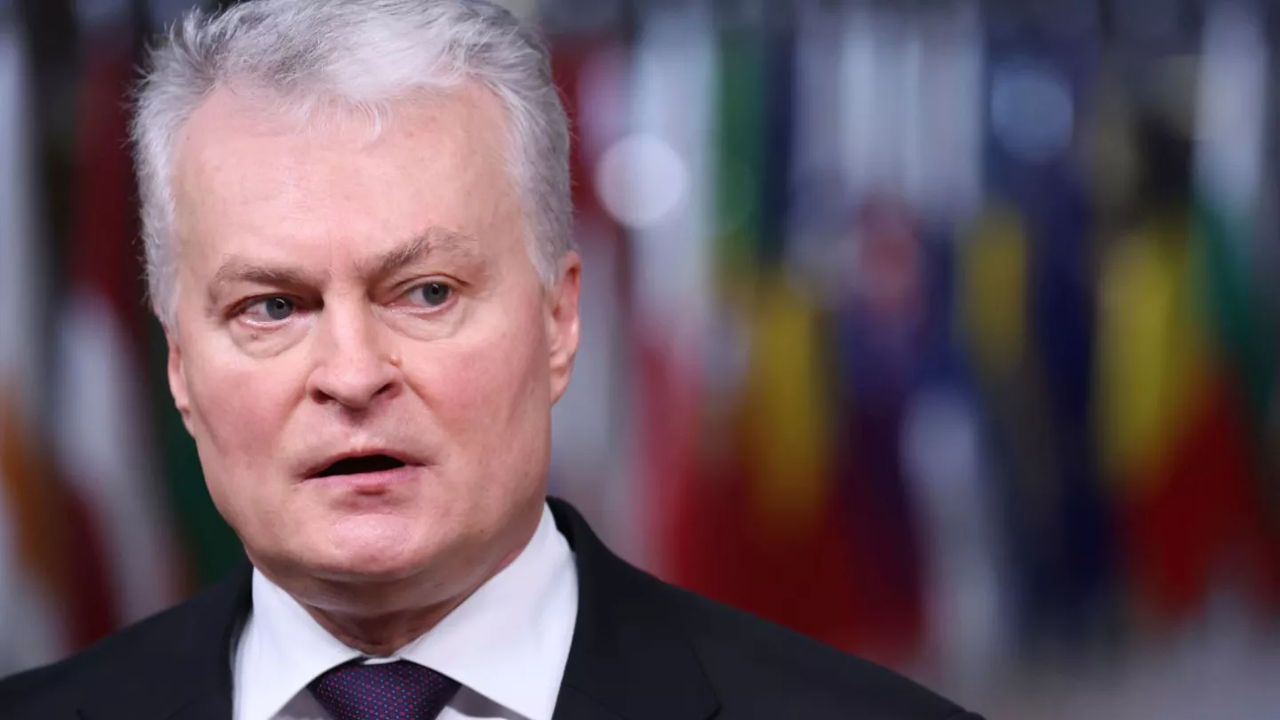 Президент Литвы Гитанас Науседа.