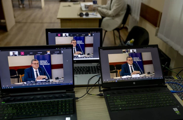 Comisia de evaluare a procurorilor a desfășurat audierile publice ale lui Dumbravan și ale adjunctei interimare a acestuia.