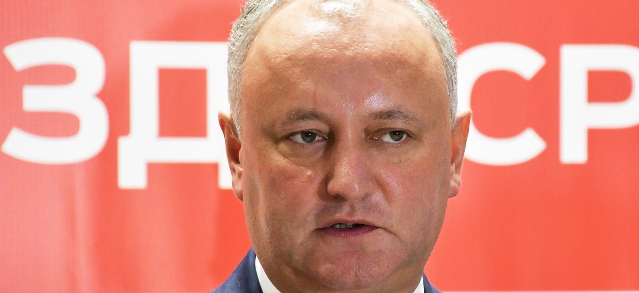 Лидер ПСРМ Игорь Додон.