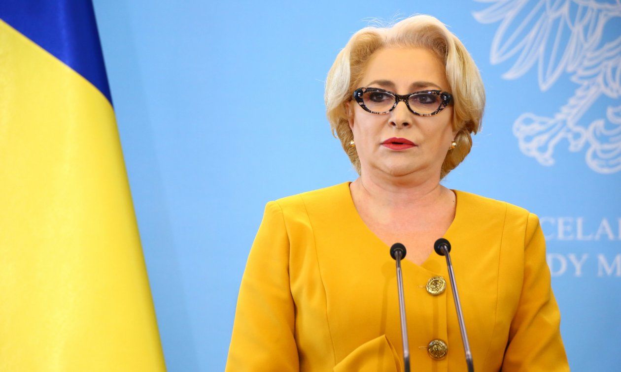 Премьер-министр Румынии Виорика Дэнчилэ.