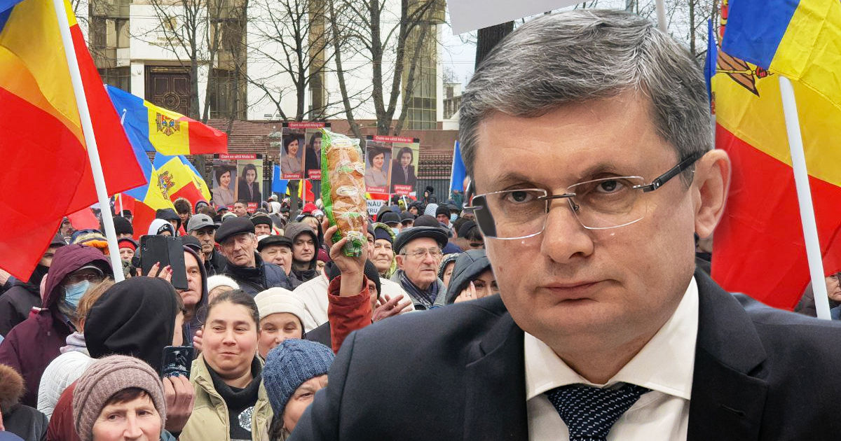 Гросу на требование "Шор" оплатить счета: Верните миллиард. Коллаж: Point.md