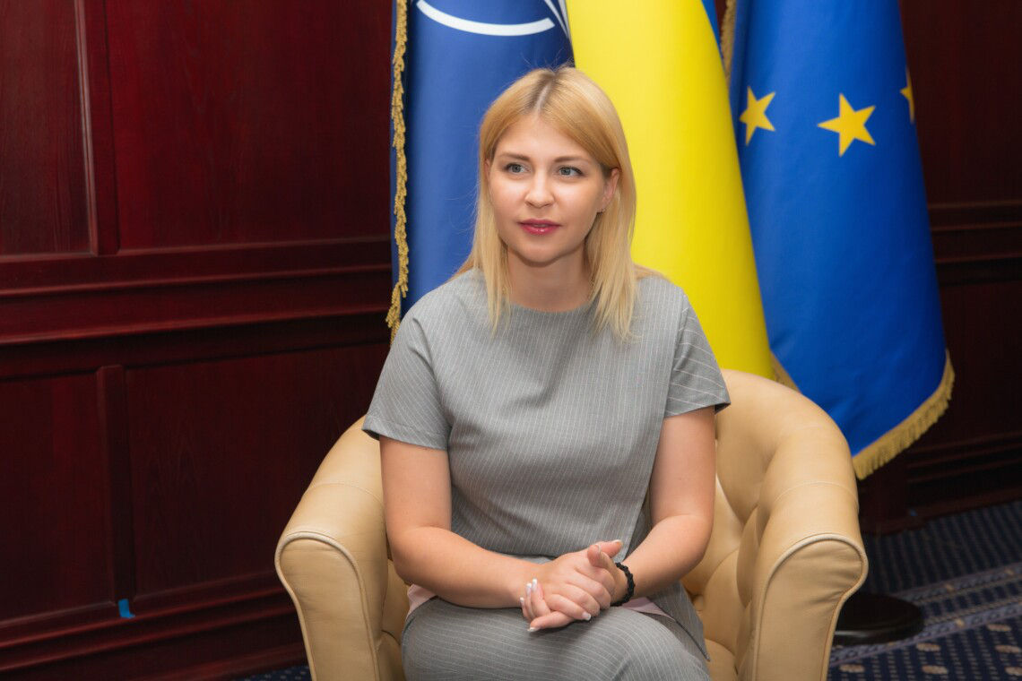 Вице-премьер Украины по евроинтеграции Ольга Стефанишина.