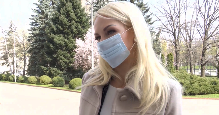Депутат партии "Шор" Марина Таубер. 