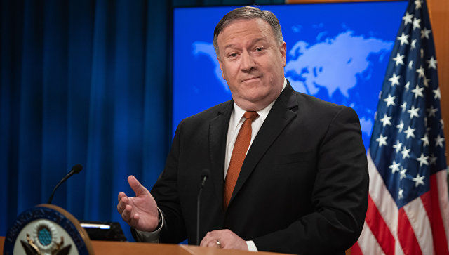 Госсекретарь США Майк Помпео.