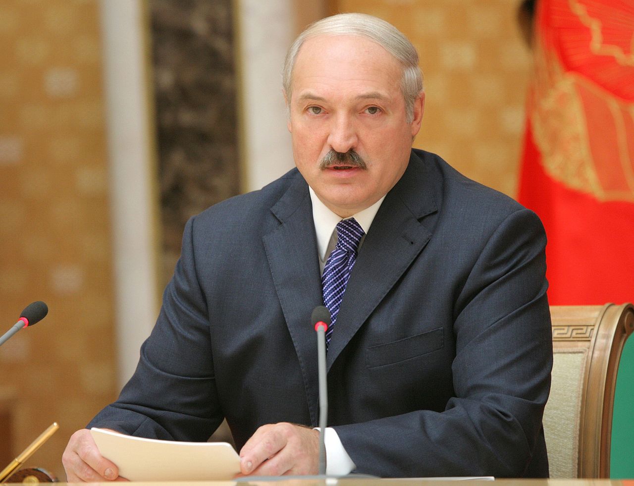 Președintele Republicii Belarus, Alexandr Lukașenko. Foto: caleaeuropeana.ro