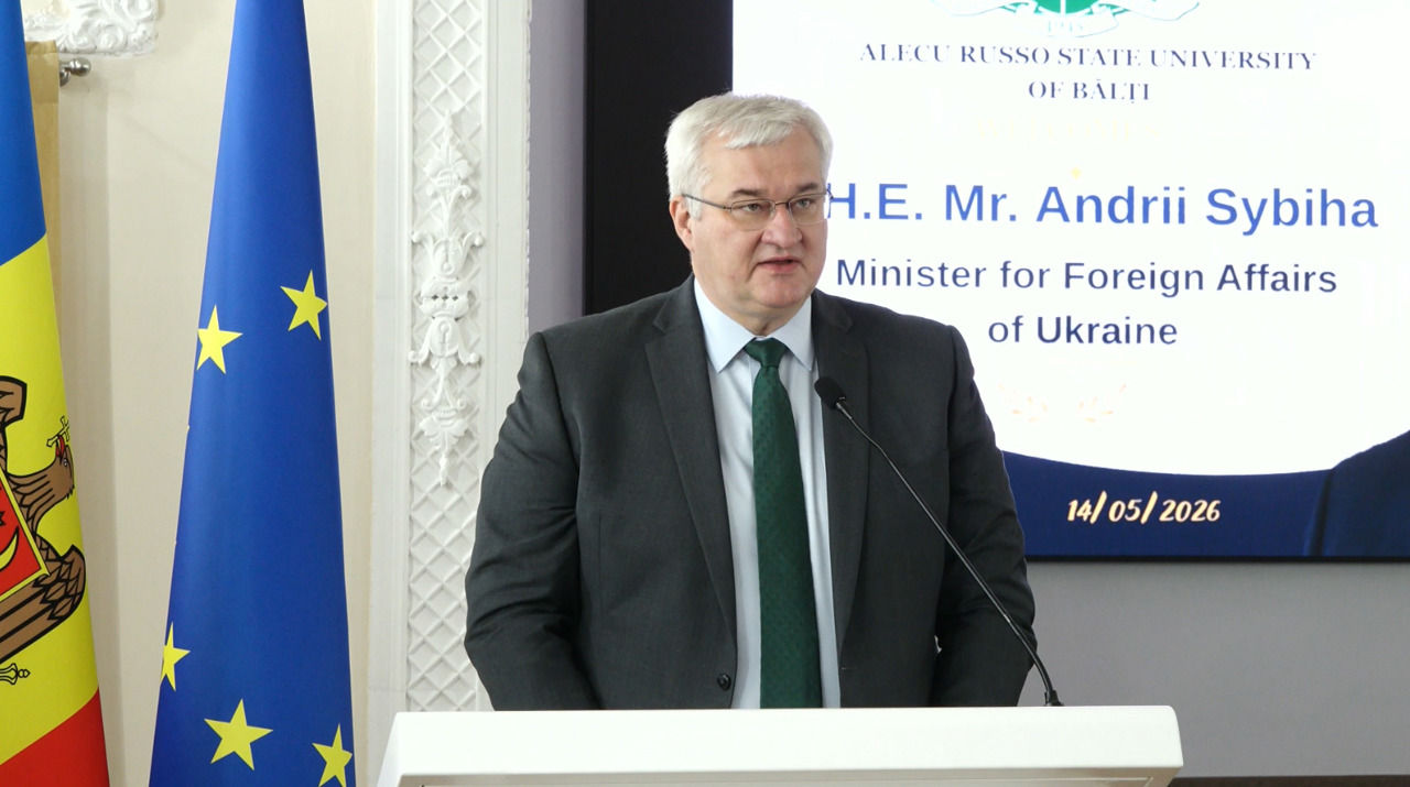 Andrii Sibiha: Rusia este o amenințare comună pentru Moldova și Ucraina.