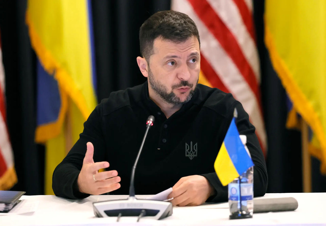Zelenski: Înghețarea războiului pe linia frontului este un compromis bun.