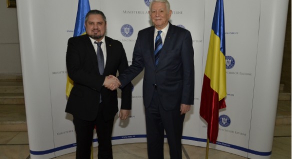 Andrei Galbur a avut o întrevedere cu omologul său român.