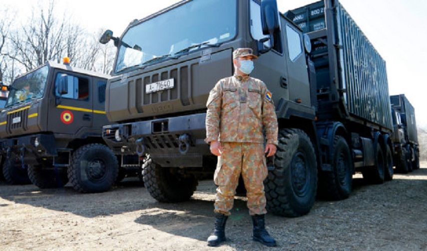 Румыния ввела военное положение из-за распространения коронавируса.