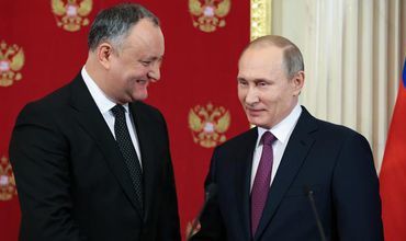 Dodon, doldora de laude pentru Rusia la întâlnirea cu Putin. Foto: dw.com