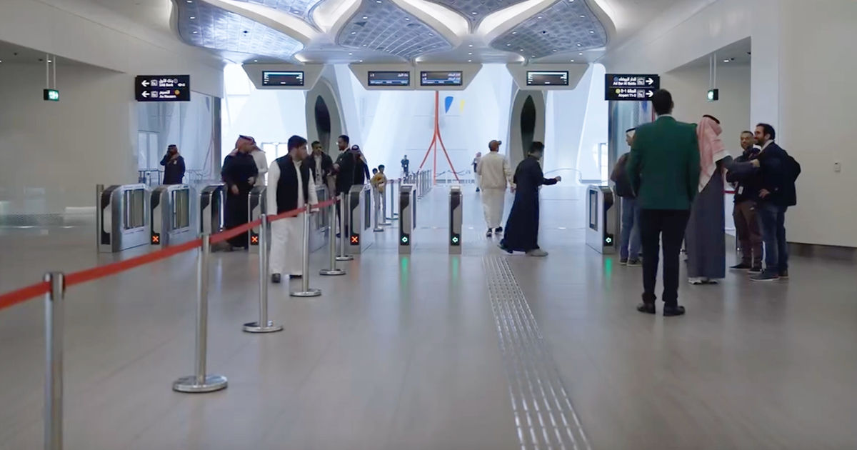  Cel mai inovator metrou din lume, deschis în Arabia Saudită.