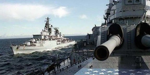В Баренцево море вошел ударный флот НАТО.