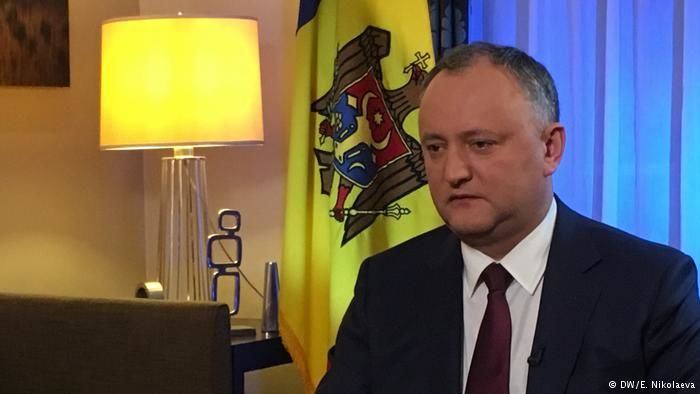 Președintele Moldovei, Igor Dodon. 