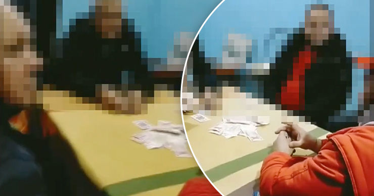 В Сороках девять мужчин были оштрафованы за игру в карты на деньги.