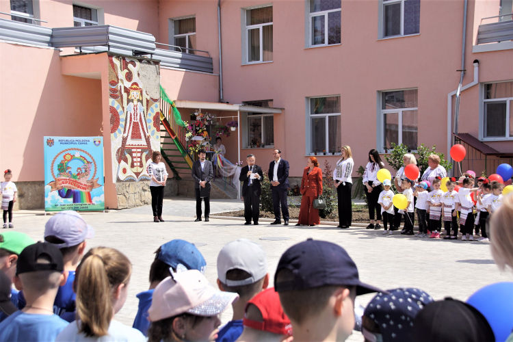Детский сад „Spicușor” в Кагуле модернизировали при финансовой поддержке Японии.