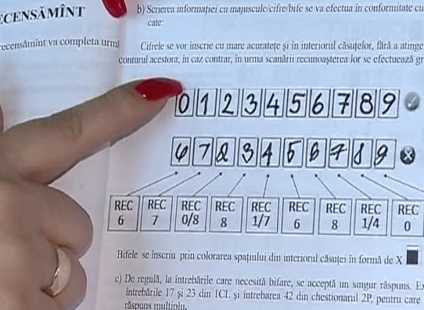 In jur de 98 la suta dintre locuintele Moldovei au fost vizitate de recenzori si, prin urmare, numarate.