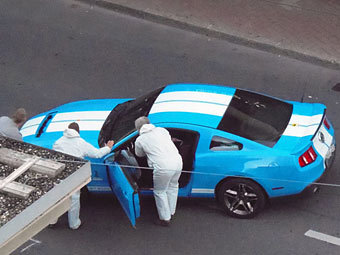 Автомобиль Shelby Mustang. Фото Lecteur reporter с сайта 20min.ch