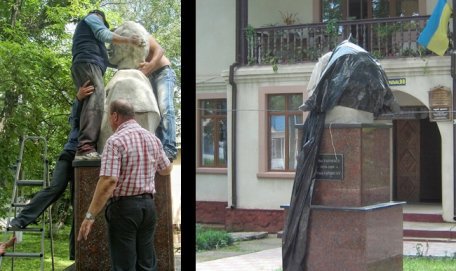 Bustul marelui poet, Mihai Eminescu a fost vandalizat de persoane necunoscute.