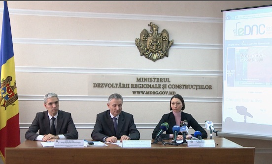 Сотрудники министерства регионального развития и строительства РМ. 