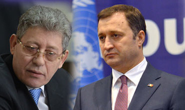 Mihai Ghimpu este sigur că Rogozin s-a întîlnit şi cu Vlad Filat.