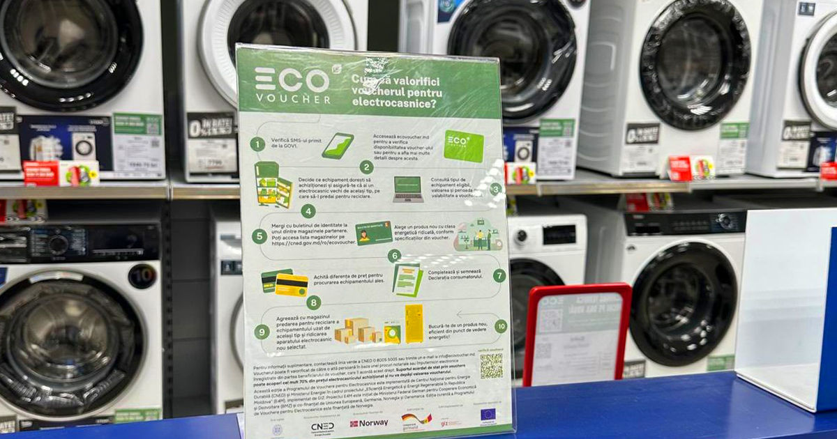 С марта программой EcoVoucher воспользовались 3 332 семьи.