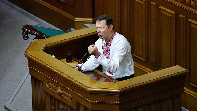 Лидер Радикальной партии Украины Олег Ляшко.